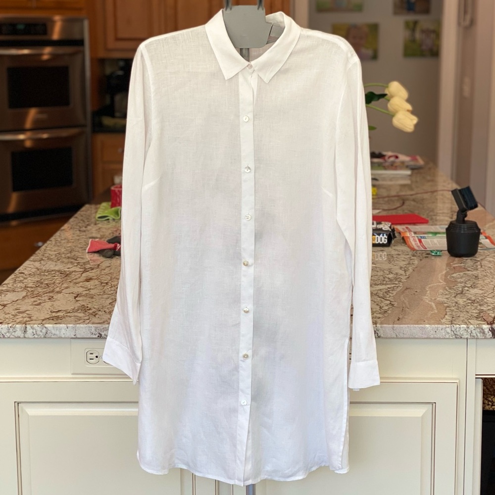 J.Jill Large Tall Linen Tunic